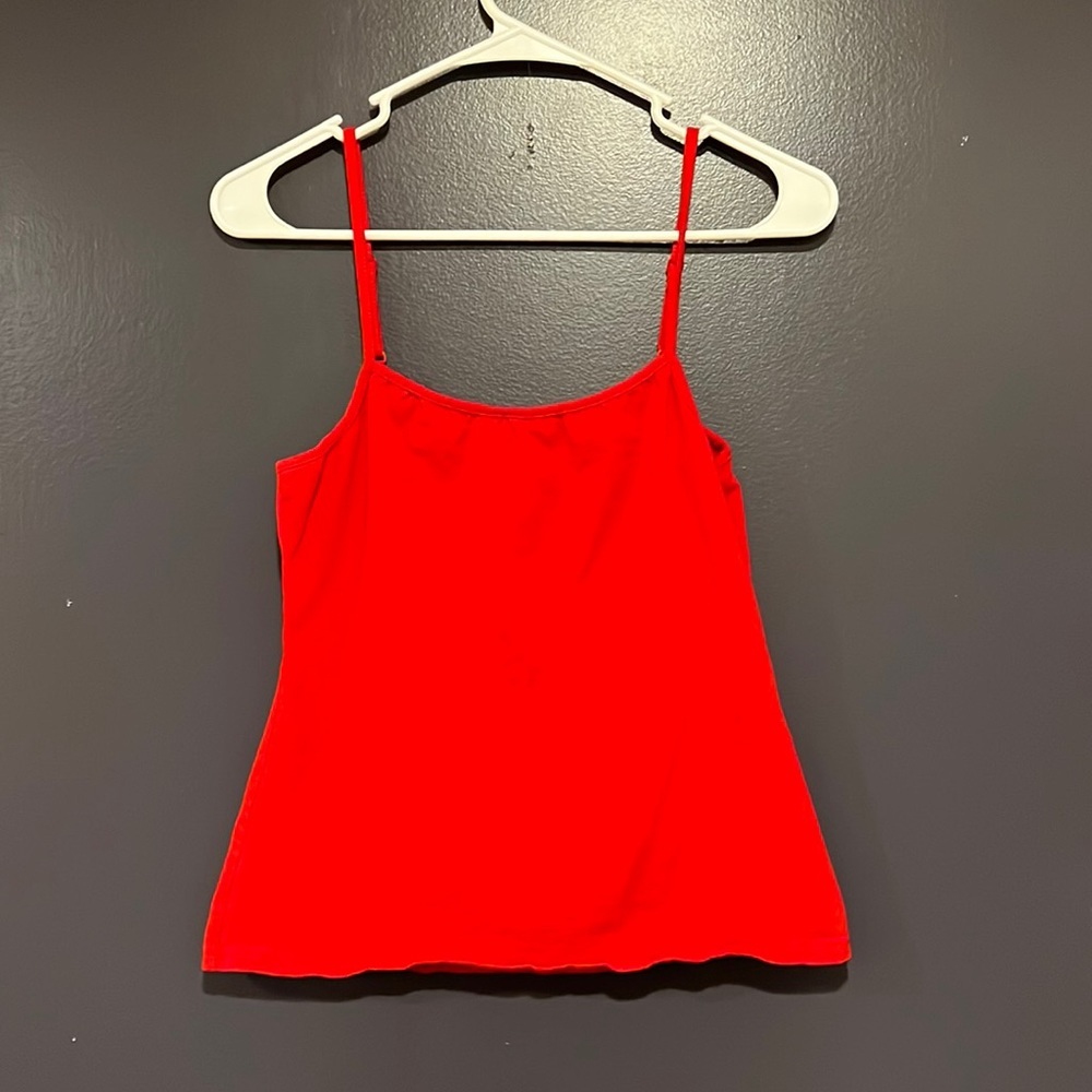 Red women’s tank top